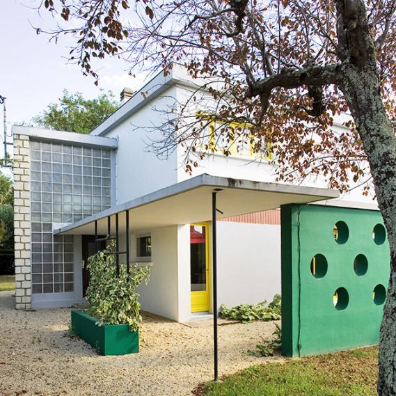"Vue extérieure de la Villa dite "Spirou" - Crédits photo - Télérama